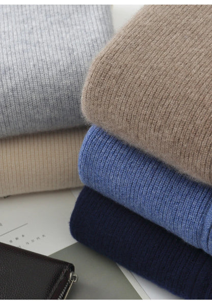 Enzo Merino Thickened Cardigan