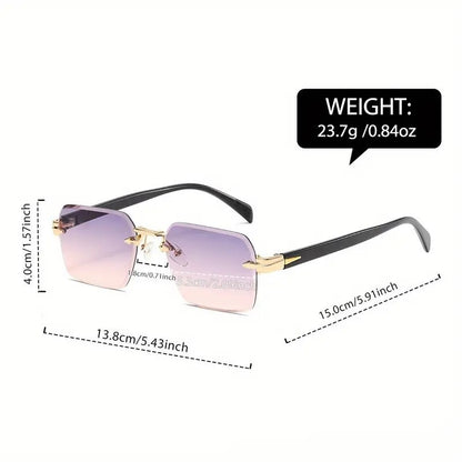 Alaric Rimless Shades - Buy 1 Get 1 Free