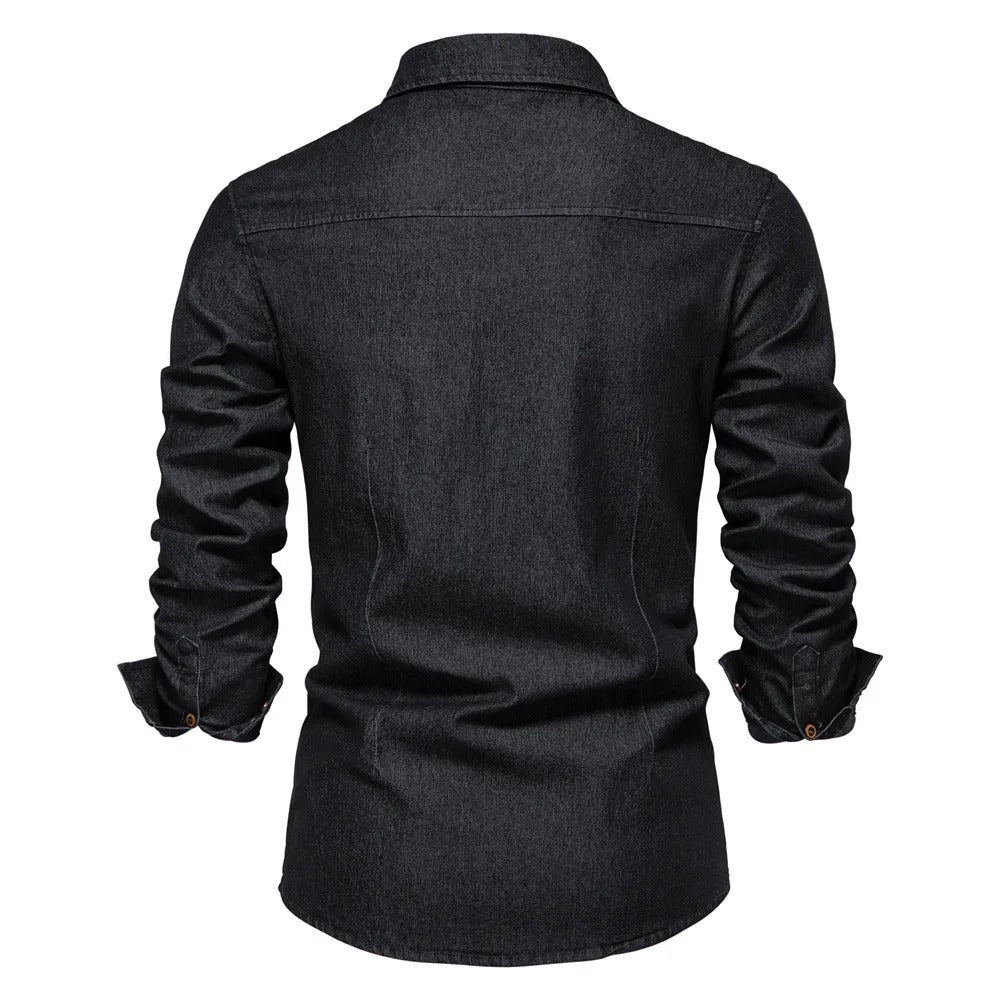 Aurel Cotton Denim Shirt