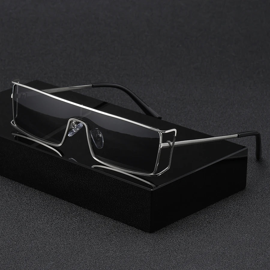 Cassianor Rimless Mirror Sunglasses