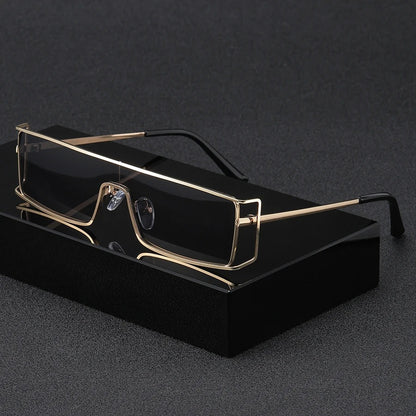 Cassianor Rimless Mirror Sunglasses