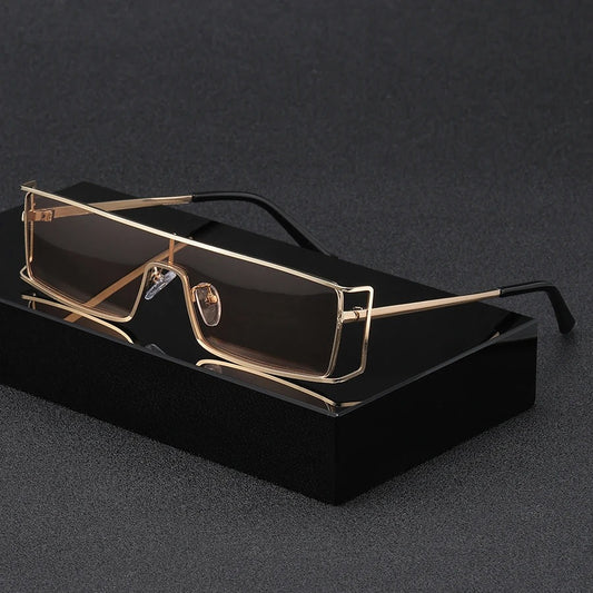 Cassianor Rimless Mirror Sunglasses