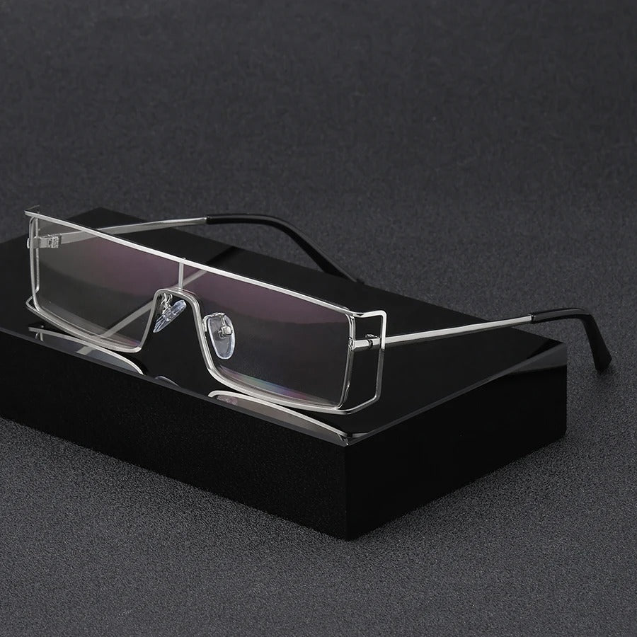 Cassianor Rimless Mirror Sunglasses